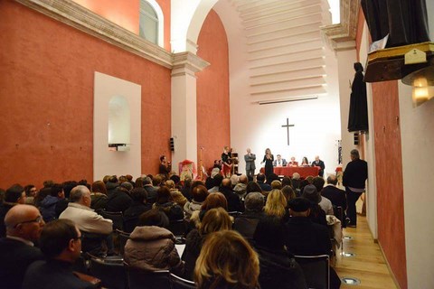 Platea del Primo Premio San Valentino presso la Chiesa Monumentale san Nicola da Tolentino in Atripalda